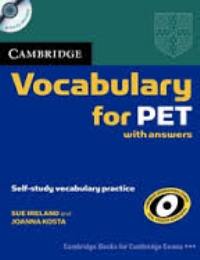 Vocabulary for PET + CD